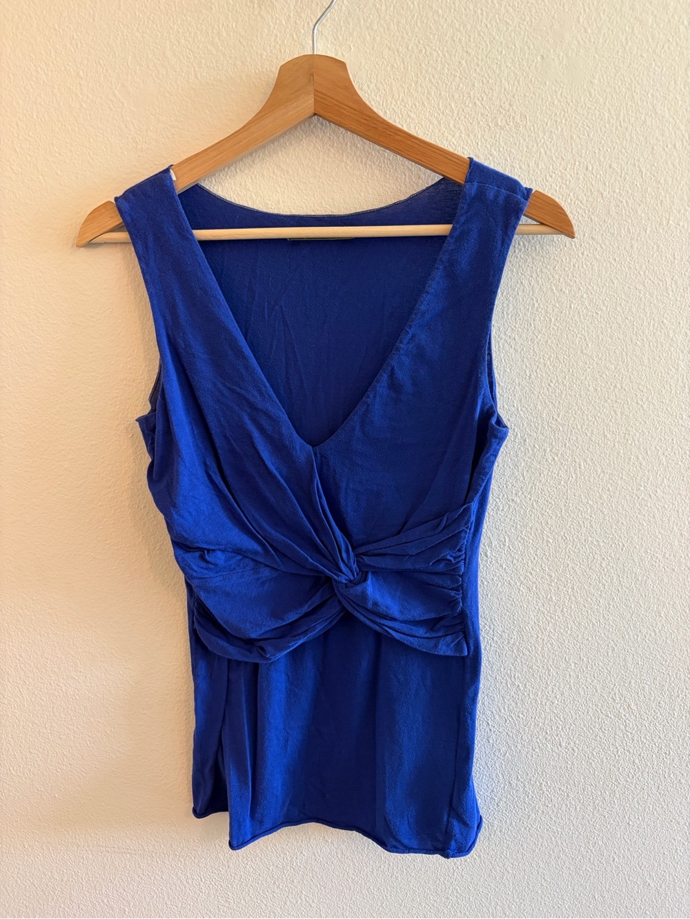 Velvet by Graham & Spencer Cobalt Scoop Neck Tank